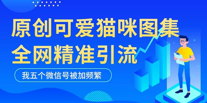 趣极宝 - 黑科技纯原创可爱猫咪图片，全网精准引流，实操5个VX号被加频繁_趣极宝