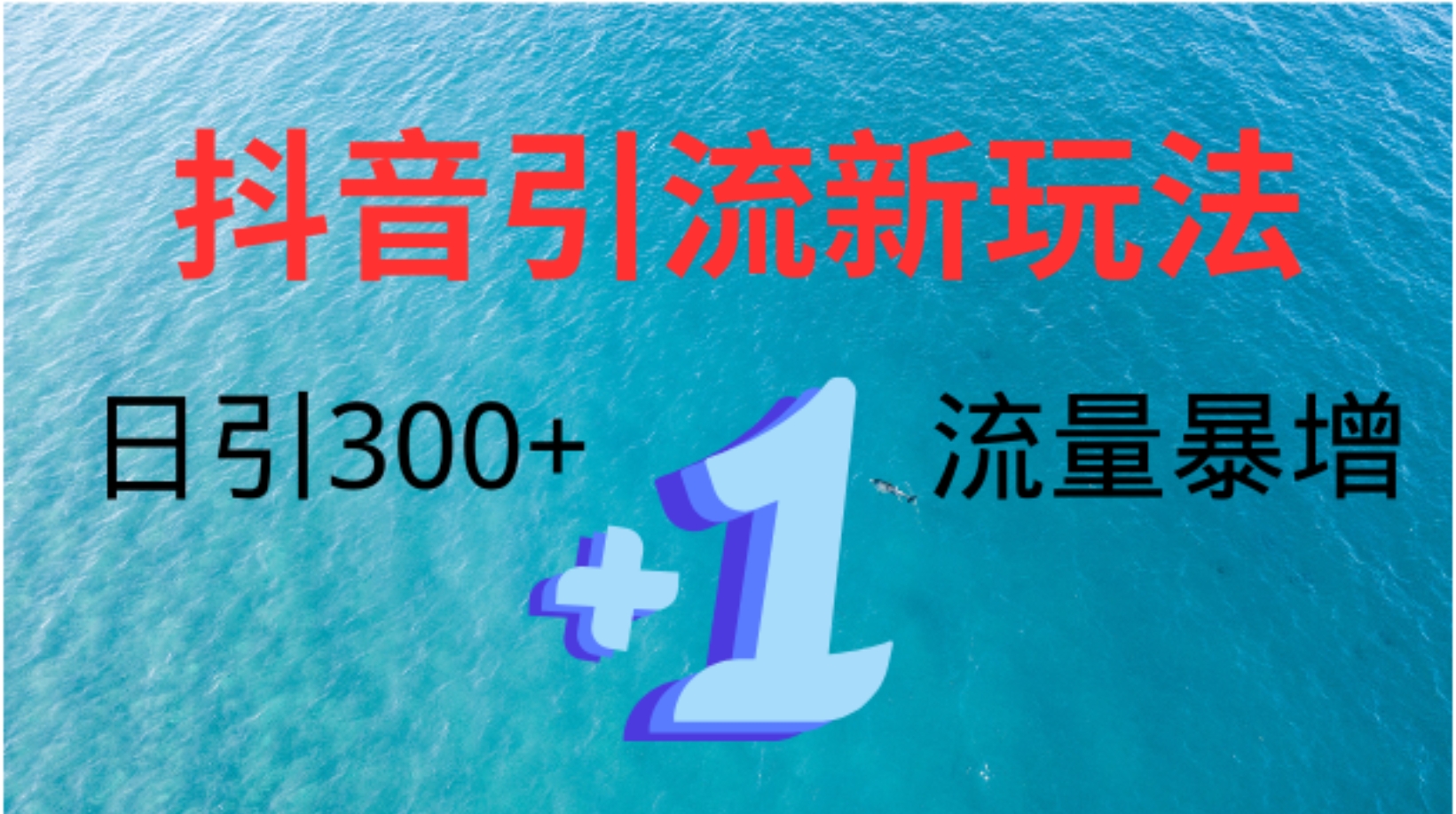 趣极宝 - 创业粉高效引流，抖音工具号玩法4.0，日引300+_趣极宝